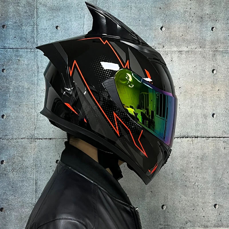 High-Quality Full Face Racing Motorcycle Helmet DOT Approved