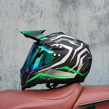 Off-Road Full Face DH Motorcycle Helmet – All-Season Rally Protection