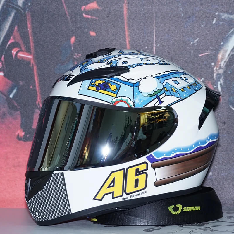 “DOT Full Face Motorcycle Helmet – Anti-Fog & Waterproof”