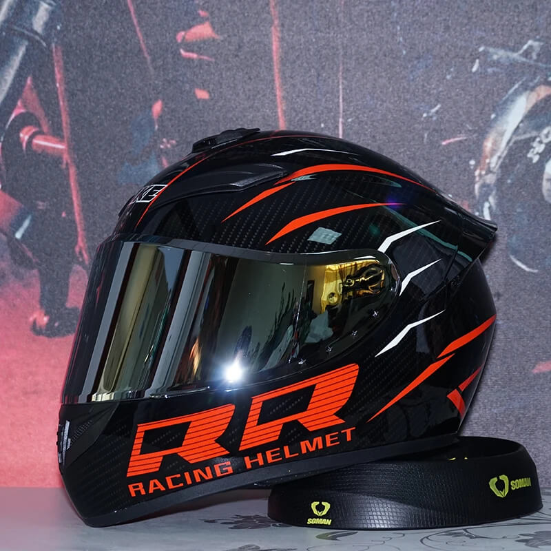 “DOT Full Face Motorcycle Helmet – Anti-Fog & Waterproof”