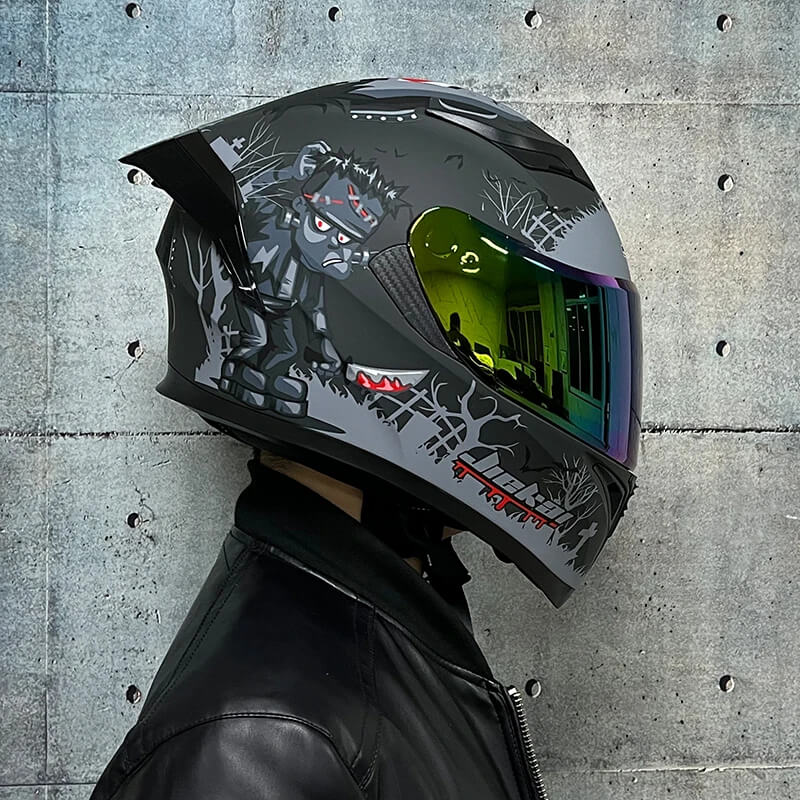 High-Quality Full Face Racing Motorcycle Helmet DOT Approved