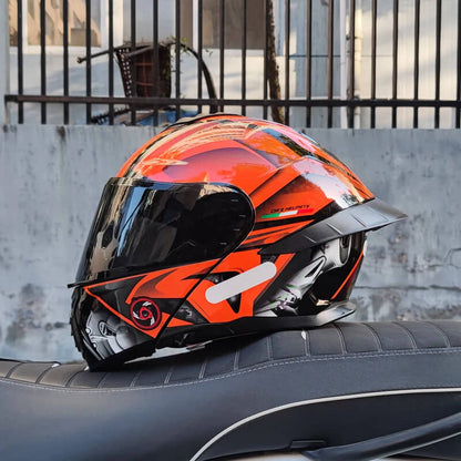 “Full Face Off-Road Motorcycle Helmet – All-Season DH Rally”
