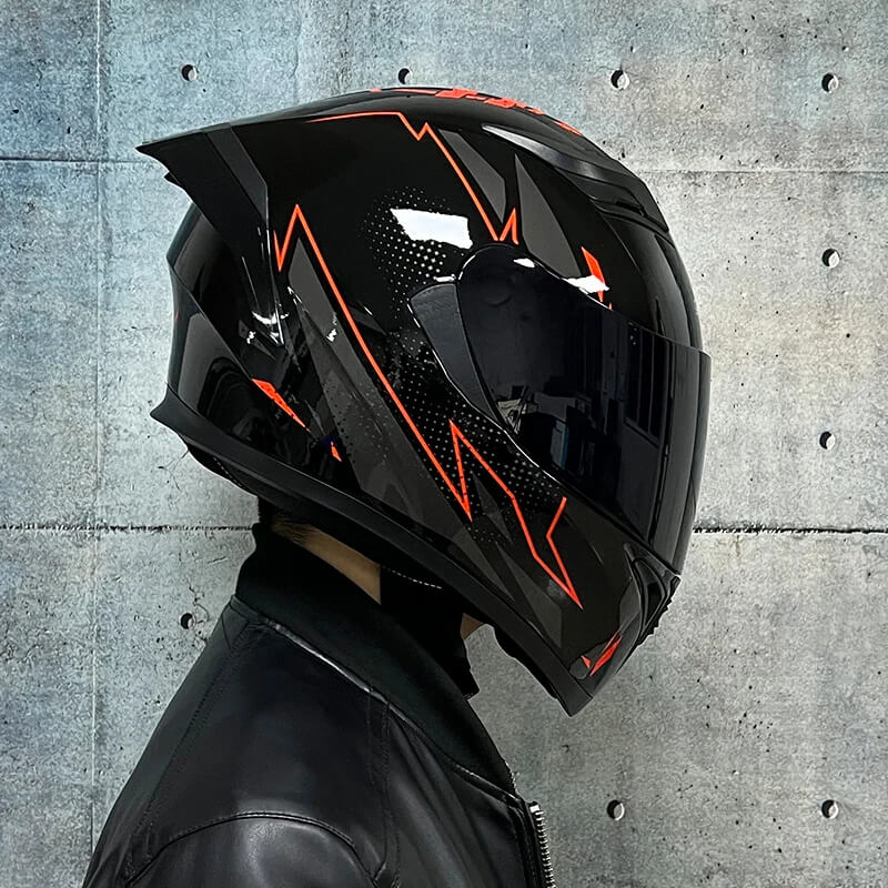 High-Quality Full Face Racing Motorcycle Helmet DOT Approved