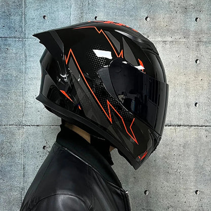 High-Quality Full Face Racing Motorcycle Helmet DOT Approved