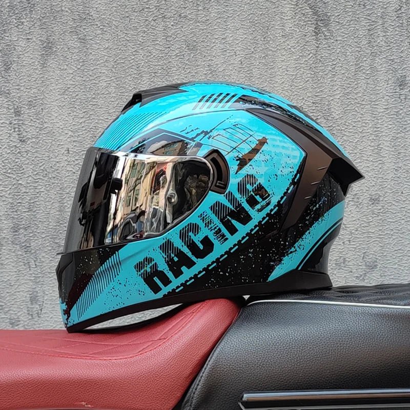 LVS Moto Racing Full Face Motorcycle Helmet – Men & Women | MoToPLY X - MoToPLY XMoToPLY XS#original_value#