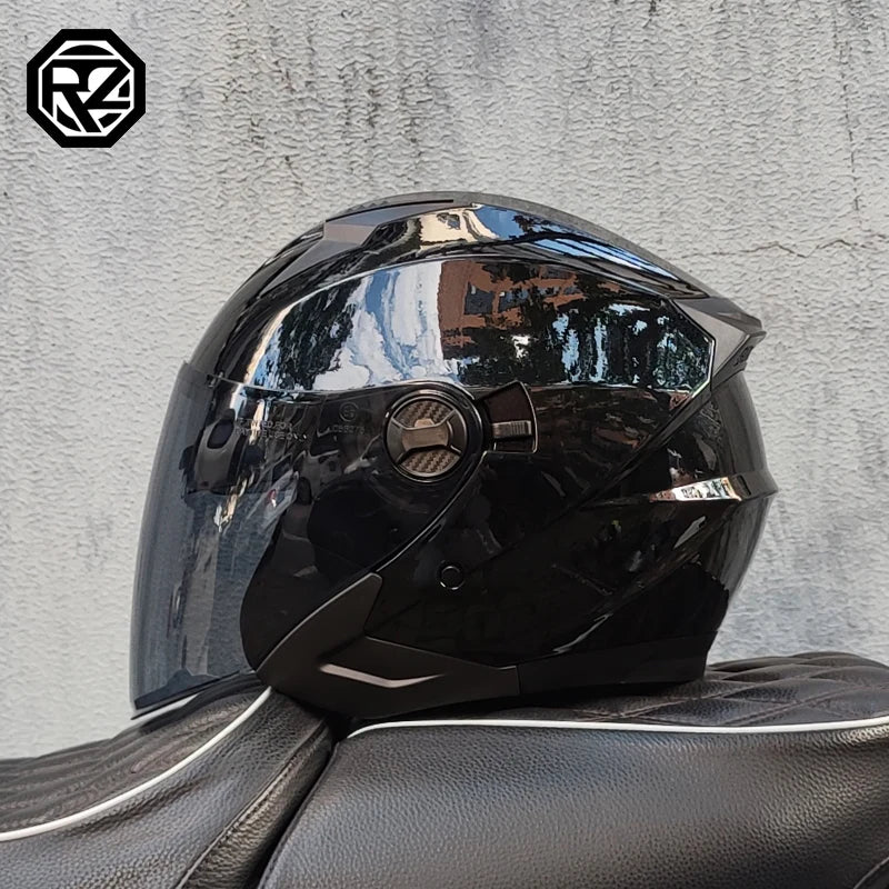 ORZ Motorcycle Half Helmet – Lightweight & Stylish – MoToPLY X - MoToPLY XMoToPLY XM#original_value#