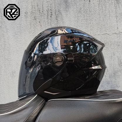 ORZ Motorcycle Half Helmet – Lightweight & Stylish – MoToPLY X - MoToPLY XMoToPLY XM#original_value#