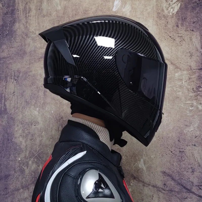 Winter Warm Full Face Motorbike Helmet with Dual Visor - MoToPLY XMoToPLY XS#original_value#