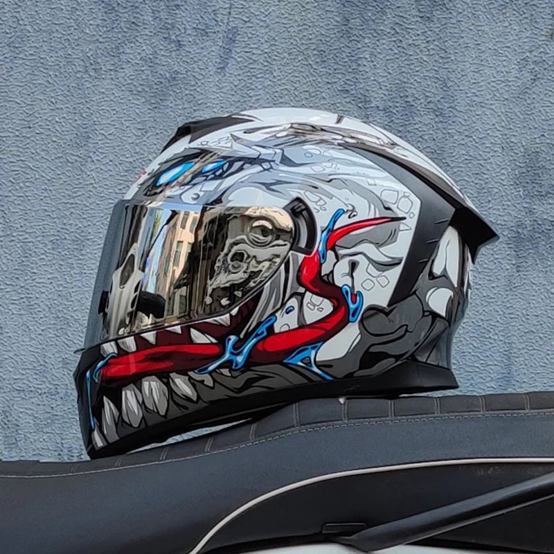 LVS Moto Racing Full Face Motorcycle Helmet – Men & Women | MoToPLY X - MoToPLY XMoToPLY XS#original_value#