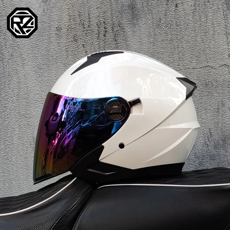 ORZ Motorcycle Half Helmet – Lightweight & Stylish – MoToPLY X - MoToPLY XMoToPLY XM#original_value#