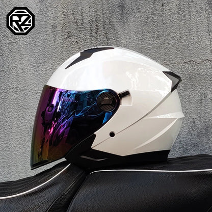 ORZ Motorcycle Half Helmet – Lightweight & Stylish – MoToPLY X - MoToPLY XMoToPLY XM#original_value#