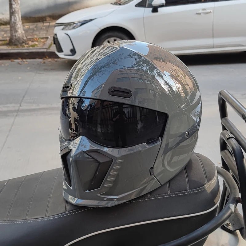 “ORZ Retro Motorcycle Helmet – Full Face, Bluetooth Ready” - MoToPLY XHLO152MoToPLY XXXL“ORZ Retro Motorcycle Helmet – Full Face, Bluetooth Ready”