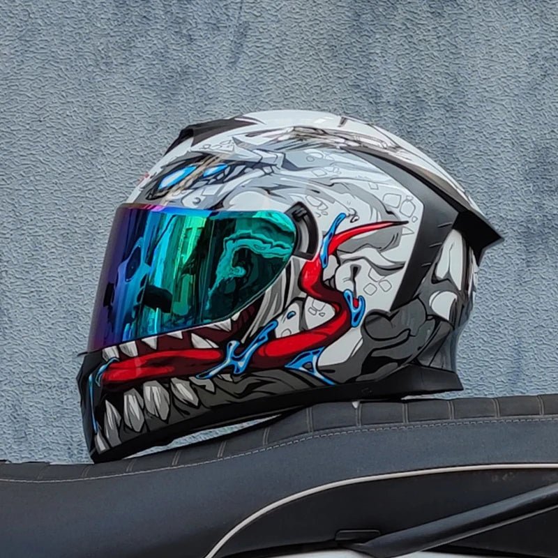 LVS Moto Racing Full Face Motorcycle Helmet – Men & Women | MoToPLY X - MoToPLY XMoToPLY XS#original_value#