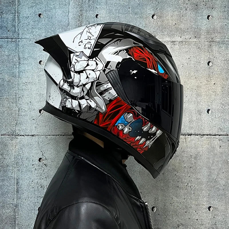 High-Quality Full Face Racing Motorcycle Helmet DOT Approved