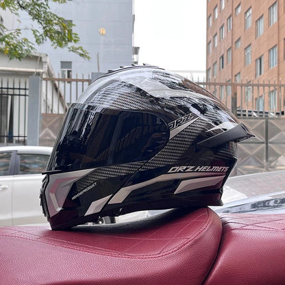 Pro Flip - Up Motorcycle Helmet – Aerodynamic Tail Vent Design - MoToPLY XHJ152MoToPLY XMPro Flip - Up Motorcycle Helmet – Aerodynamic Tail Vent Design