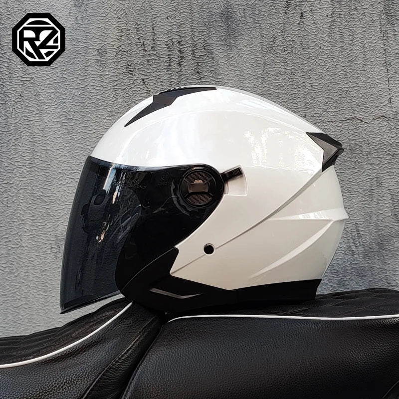 ORZ Motorcycle Half Helmet – Lightweight & Stylish – MoToPLY X - MoToPLY XMoToPLY XM#original_value#