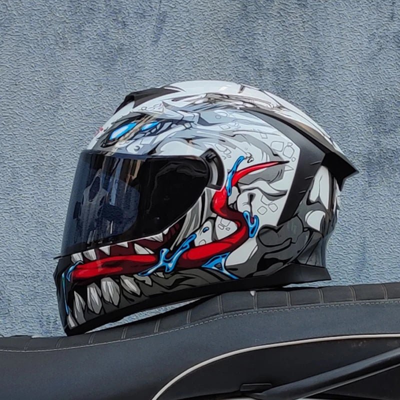 LVS Moto Racing Full Face Motorcycle Helmet – Men & Women | MoToPLY X - MoToPLY XMoToPLY XS#original_value#