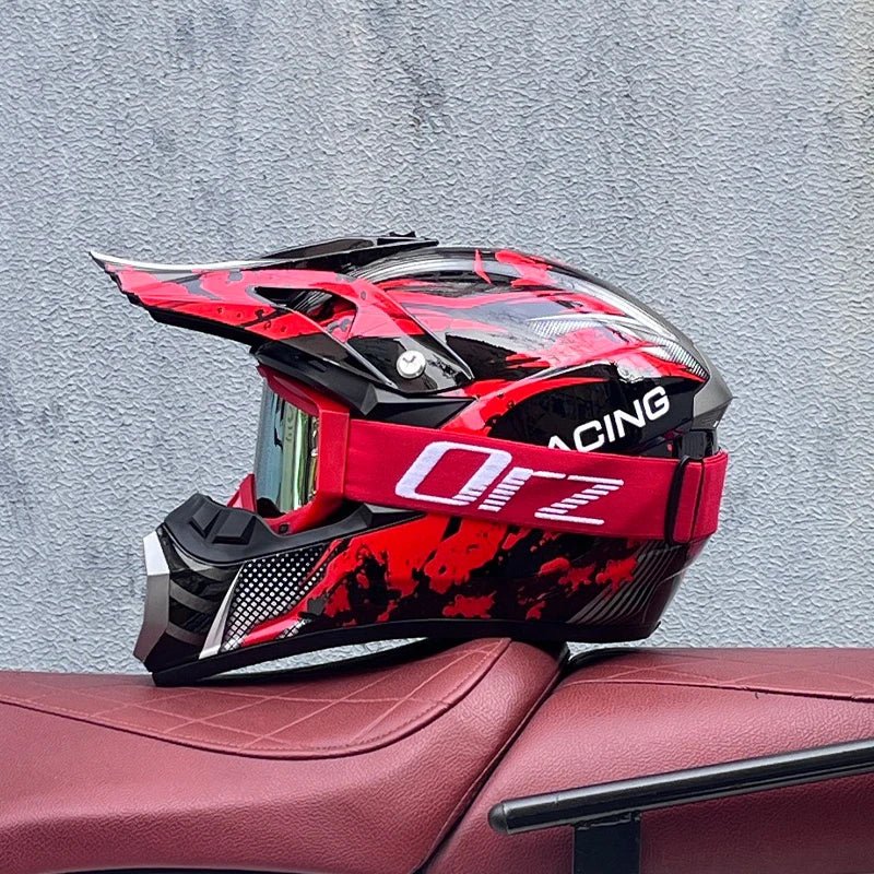 ORZ - 126 Lightweight Motocross Helmet - MoToPLY XHYL160MoToPLY XSORZ - 126 Lightweight Motocross Helmet