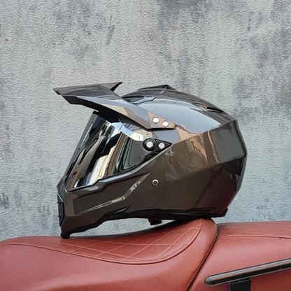 Off-Road Full Face DH Motorcycle Helmet – All-Season Rally Protection