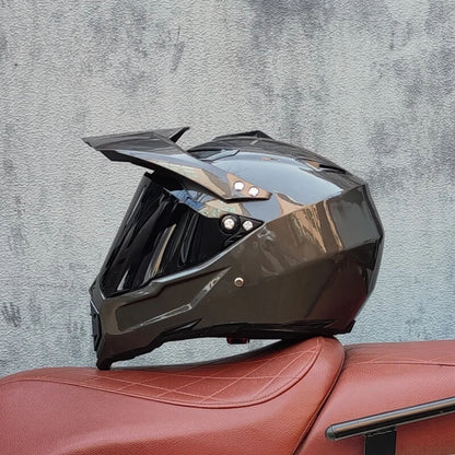 Off-Road Full Face DH Motorcycle Helmet – All-Season Rally Protection