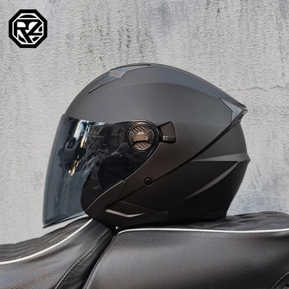 ORZ Motorcycle Half Helmet – Lightweight & Stylish – MoToPLY X - MoToPLY XMoToPLY XM#original_value#