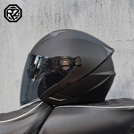 ORZ Motorcycle Half Helmet – Lightweight & Stylish – MoToPLY X - MoToPLY XMoToPLY XM#original_value#