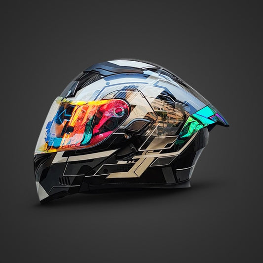 ORZ-169B Flip Up Full Face Motorcycle Helmet 2024 – DOT Approved Off-Road Unisex