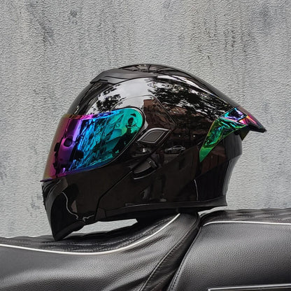 ORZ-169B Flip Up Full Face Motorcycle Helmet 2024 – DOT Approved Off-Road Unisex