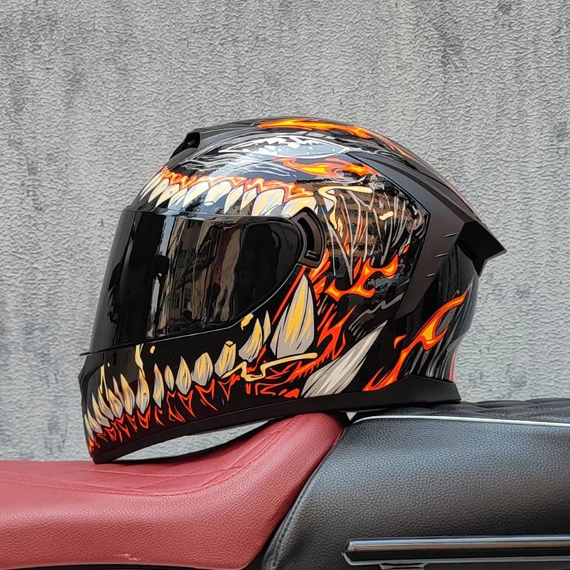 LVS Moto Racing Full Face Motorcycle Helmet – Men & Women | MoToPLY X - MoToPLY XMoToPLY XS#original_value#