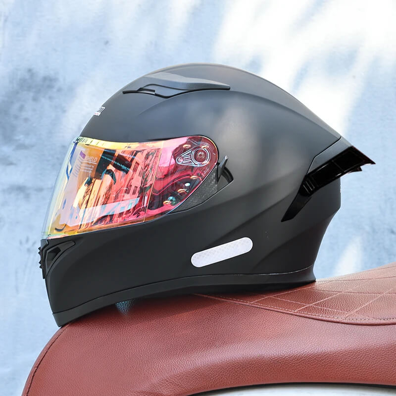 JIEKAI Full Face Motorcycle Helmet with Dual Visors – Summer Comfort Design