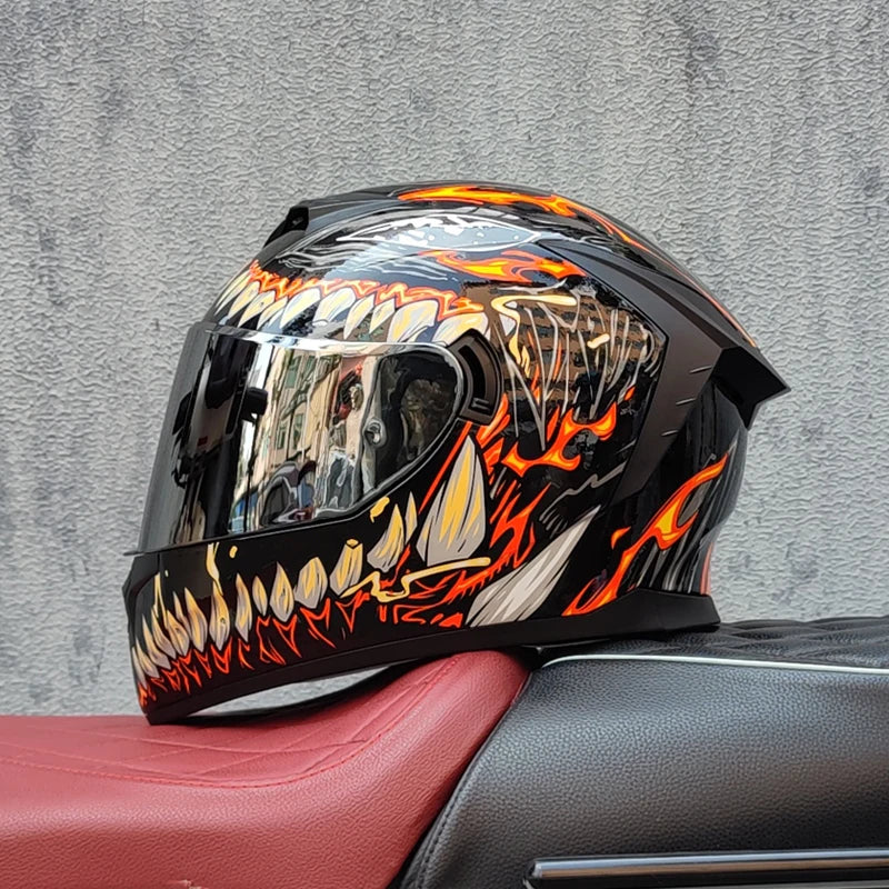 LVS Motorcycle full Face Helmets Moto Racing helmet