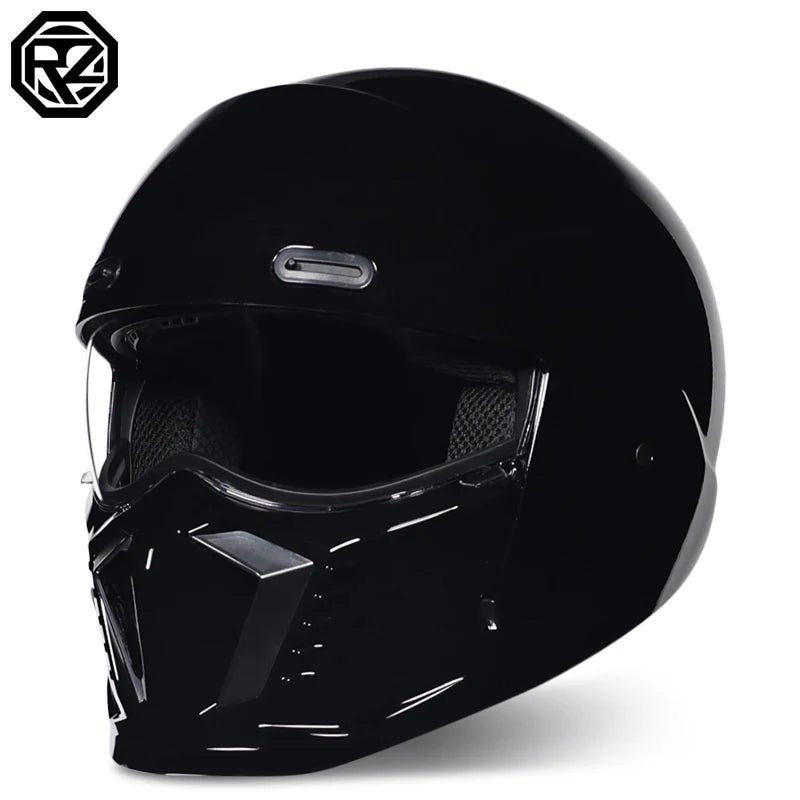 “ORZ Retro Motorcycle Helmet – Full Face, Bluetooth Ready” - MoToPLY XHLO108MoToPLY XXXL“ORZ Retro Motorcycle Helmet – Full Face, Bluetooth Ready”
