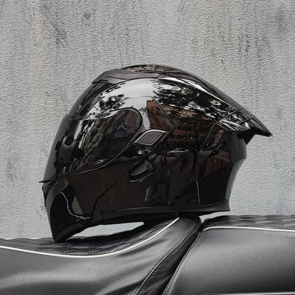 ORZ-169B Flip Up Full Face Motorcycle Helmet 2024 – DOT Approved Off-Road Unisex