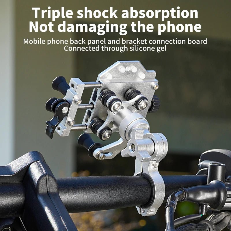 Universal Motorcycle Phone Stand - MoToPLY XPH100MoToPLY XUniversal Motorcycle Phone Stand