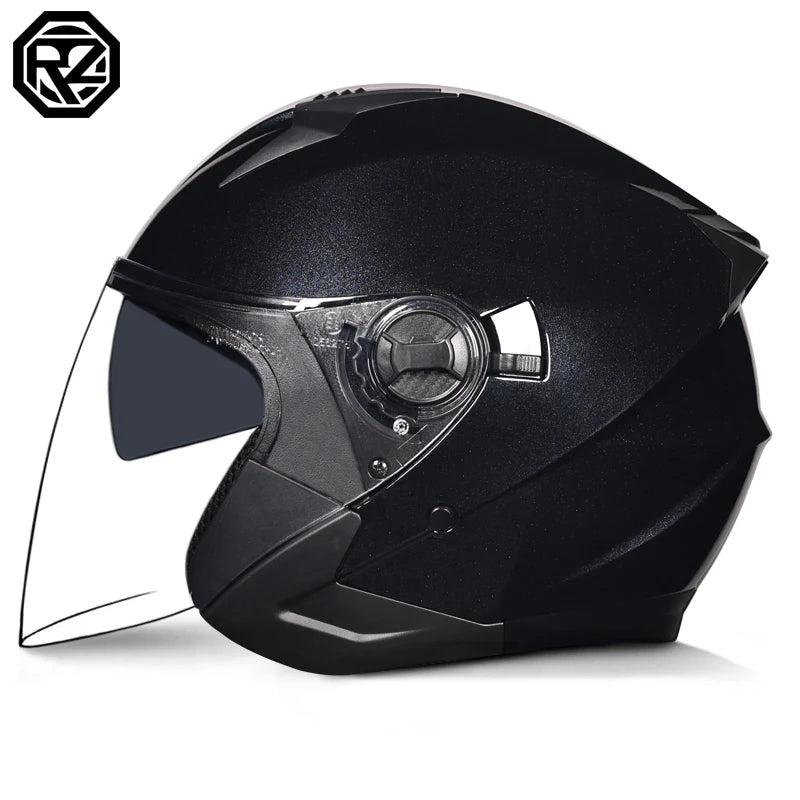 ORZ Motorcycle Half Helmet – Lightweight & Stylish – MoToPLY X - MoToPLY XMoToPLY XM#original_value#