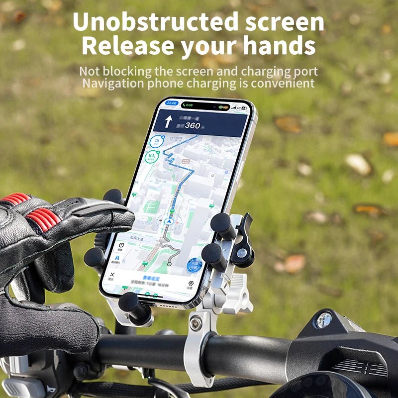 Universal Motorcycle Phone Stand - MoToPLY XPH100MoToPLY XUniversal Motorcycle Phone Stand