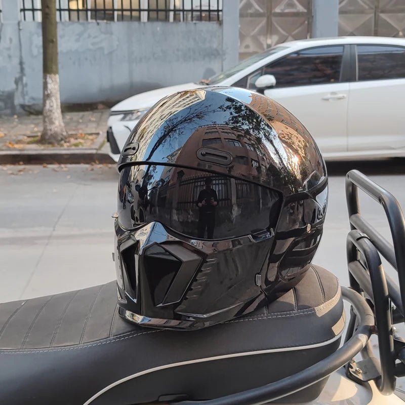 “ORZ Retro Motorcycle Helmet – Full Face, Bluetooth Ready” - MoToPLY XHLO116MoToPLY XXXL“ORZ Retro Motorcycle Helmet – Full Face, Bluetooth Ready”