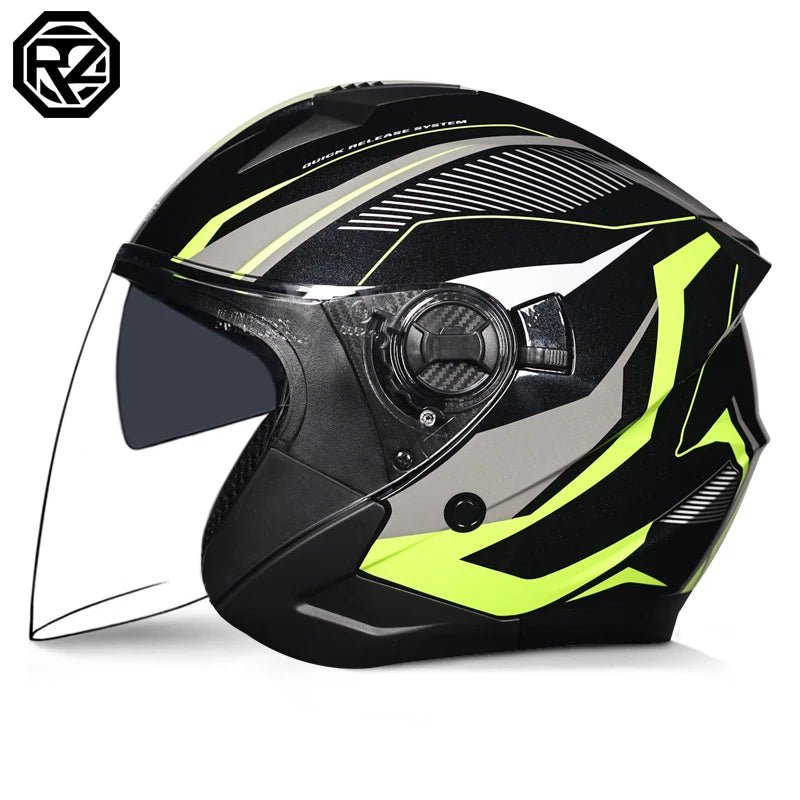 ORZ Motorcycle Half Helmet – Lightweight & Stylish – MoToPLY X - MoToPLY XMoToPLY XM#original_value#