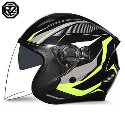 ORZ Motorcycle Half Helmet – Lightweight & Stylish – MoToPLY X - MoToPLY XMoToPLY XM#original_value#