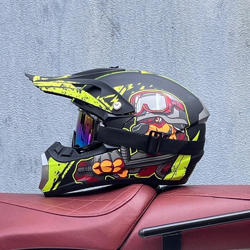 ORZ - 126 Lightweight Motocross Helmet - MoToPLY XHYL120MoToPLY XSORZ - 126 Lightweight Motocross Helmet