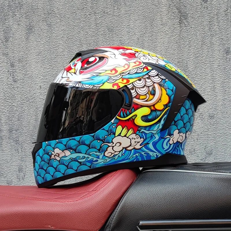 LVS Motorcycle full Face Helmets Moto Racing helmet