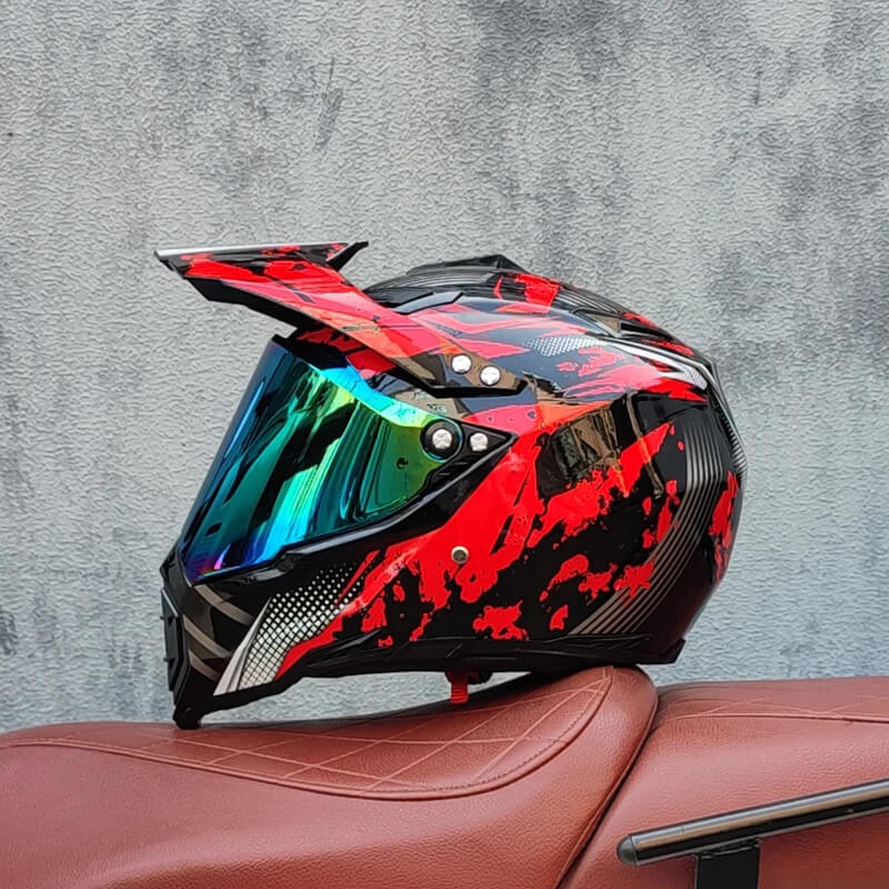 Off-Road Full Face DH Motorcycle Helmet – All-Season Rally Protection