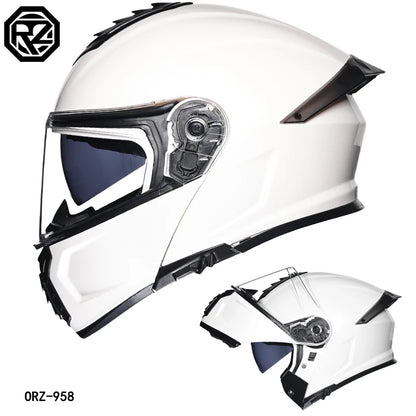 Pro Flip - Up Motorcycle Helmet – Aerodynamic Tail Vent Design - MoToPLY XHJ124MoToPLY XMPro Flip - Up Motorcycle Helmet – Aerodynamic Tail Vent Design