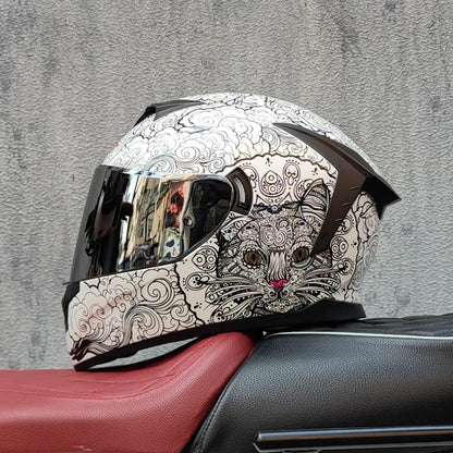 LVS Moto Racing Full Face Motorcycle Helmet – Men & Women | MoToPLY X - MoToPLY XMoToPLY XS#original_value#