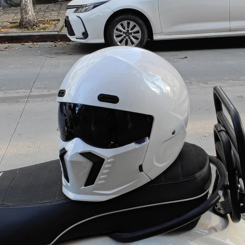 “ORZ Retro Motorcycle Helmet – Full Face, Bluetooth Ready” - MoToPLY XHLO128MoToPLY XXXL“ORZ Retro Motorcycle Helmet – Full Face, Bluetooth Ready”