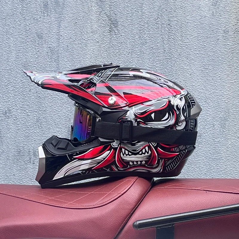 ORZ - 126 Lightweight Motocross Helmet - MoToPLY XHYL128MoToPLY XSORZ - 126 Lightweight Motocross Helmet