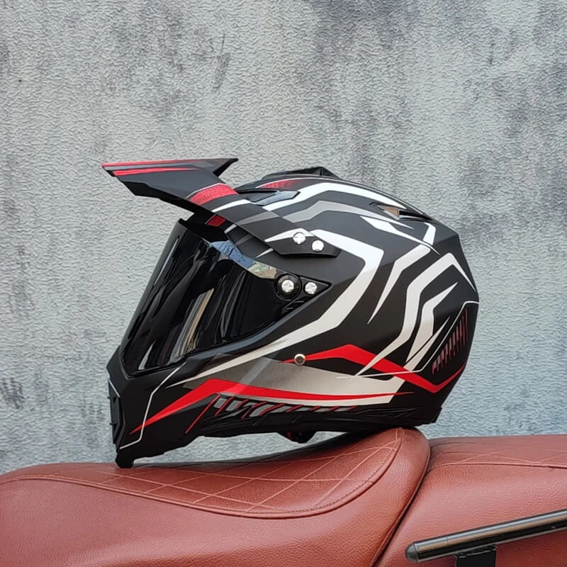 Off-Road Full Face DH Motorcycle Helmet – All-Season Rally Protection