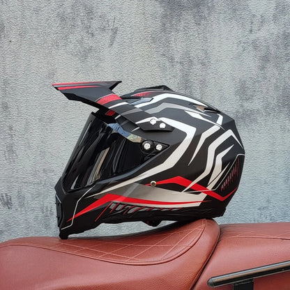 Off-Road Full Face DH Motorcycle Helmet – All-Season Rally Protection