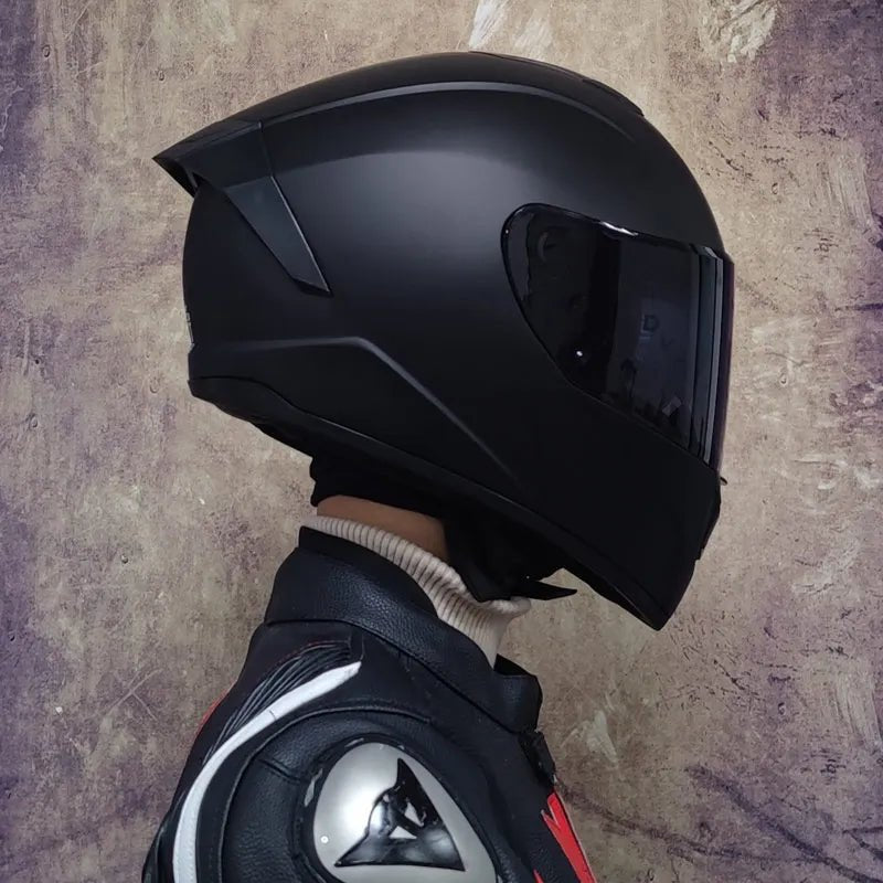 Winter Warm Full Face Motorbike Helmet with Dual Visor - MoToPLY XMoToPLY XS#original_value#
