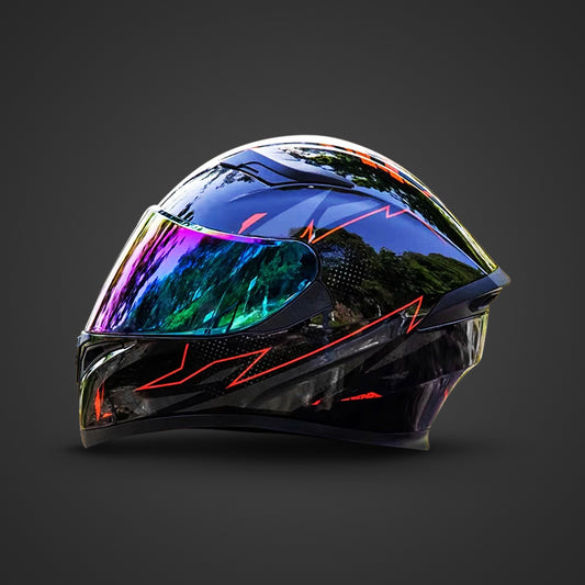 High-Quality Full Face Racing Motorcycle Helmet – DOT Approved